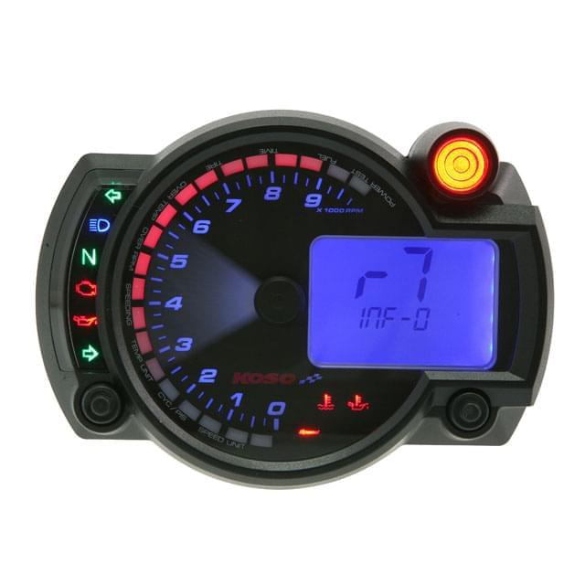 Multi-function indicator RX2N+ 10000RPM Koso black-blue