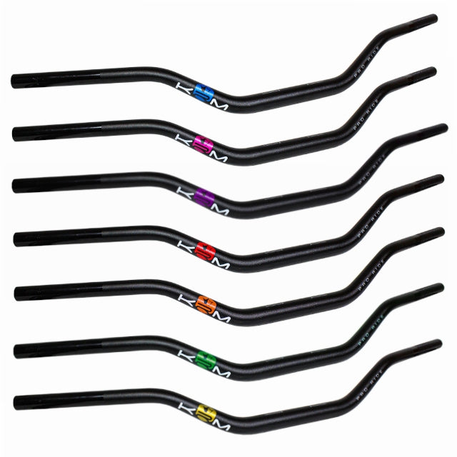 Handlebar KRM Pro Ride d=28.6mm without protector - black