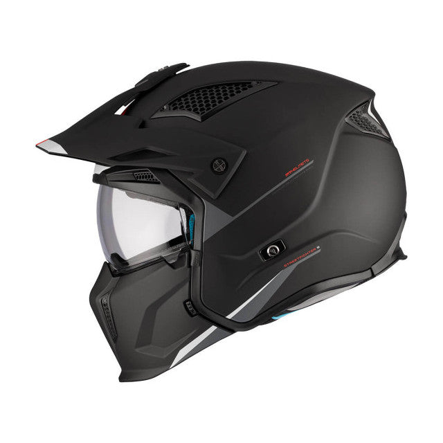 Casco MT Helmets TR902XSV Streetfighter SV Solid A1 - negro mate