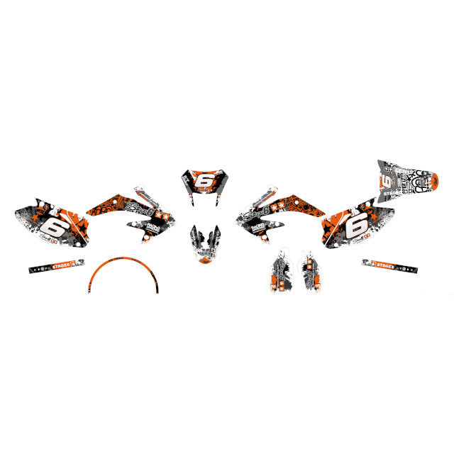 Kit adhesivos Honda HM 50 Stage6