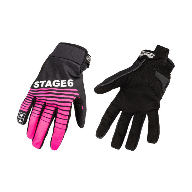 Guantes Street Pure Stage6 - rosa/negro