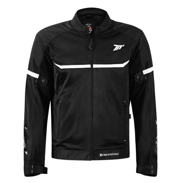 Summer jacket for men Seventy SD-JR30.1 Mojave black-white