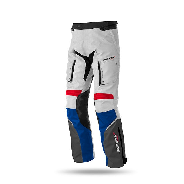 Winter Trousers Unisex Seventy 70 SD-PT3S Touring dark grey-red-blue