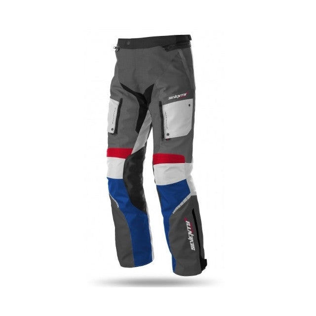 Winter Trousers Unisex Seventy 70 SD-PT3S Touring dark grey-red-blue