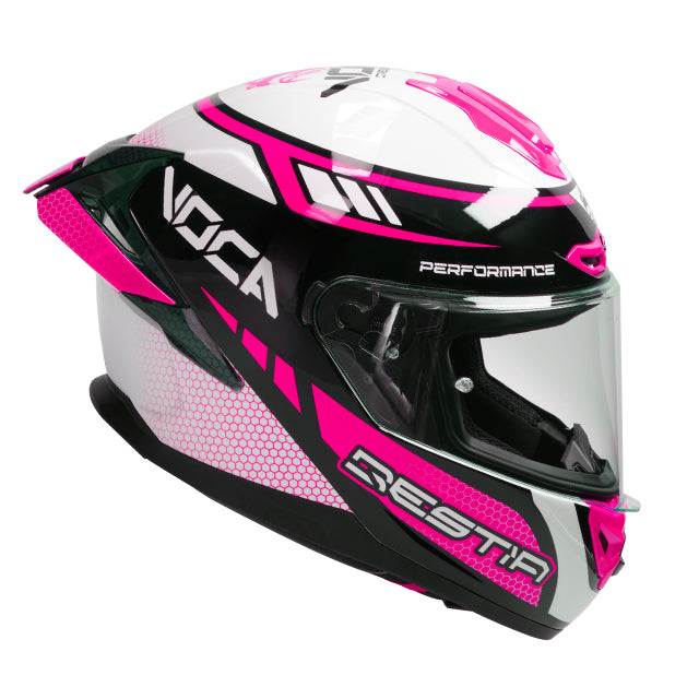 Capacete Voca Bestia - Rosa Eléctrico