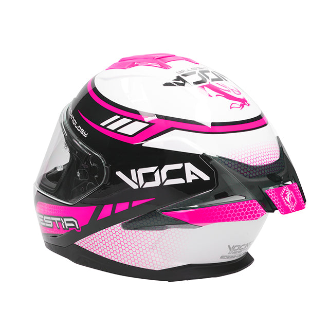 Capacete Voca Bestia - Rosa Eléctrico