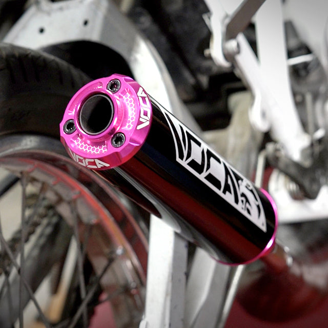 Silenciador VOCA Alumínio CNC preto - copo de cor