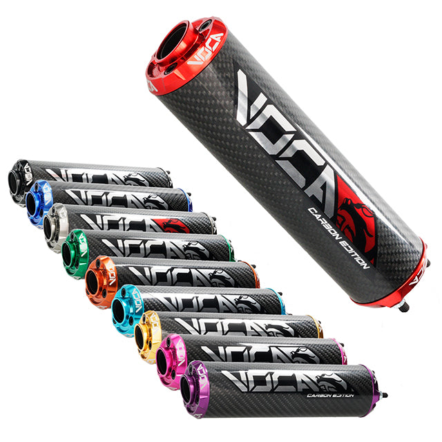Silenciador VOCA Bestia Carbon CNC anodizado