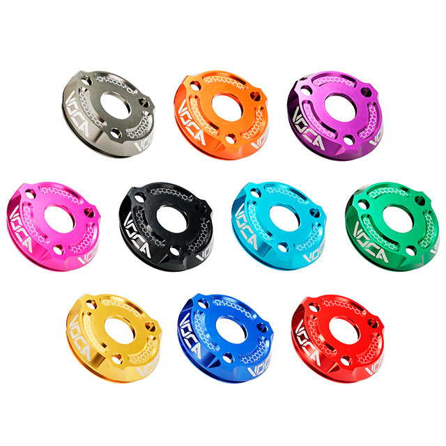 Kit de cazoletas silenciador VOCA CNC anodizado