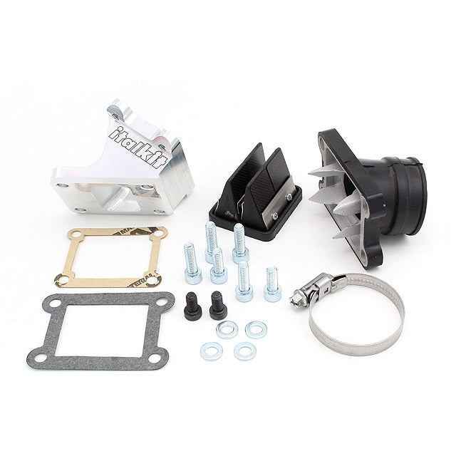 Kit de admissão Derbi Variant Start Duplo prisma Italkit - Carbono