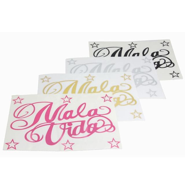 Autocollant "Mala-Vida" - choisis la taille et la couleur :