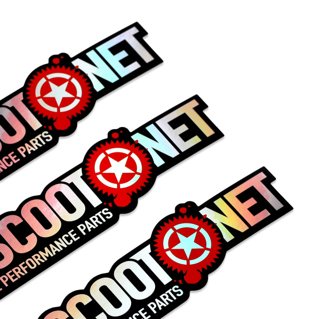 Autocolante motoscoot holográfico