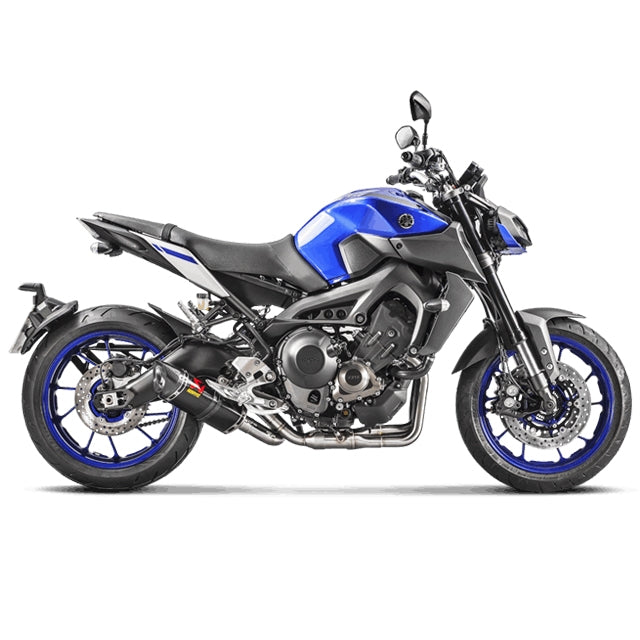 Escape Akrapovic completo Yamaha MT-09 / FZ-09 14-19 - carbono