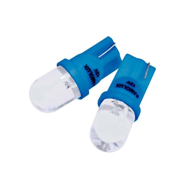 Juego bombillas de posición Amolux LED T10 - elige color: