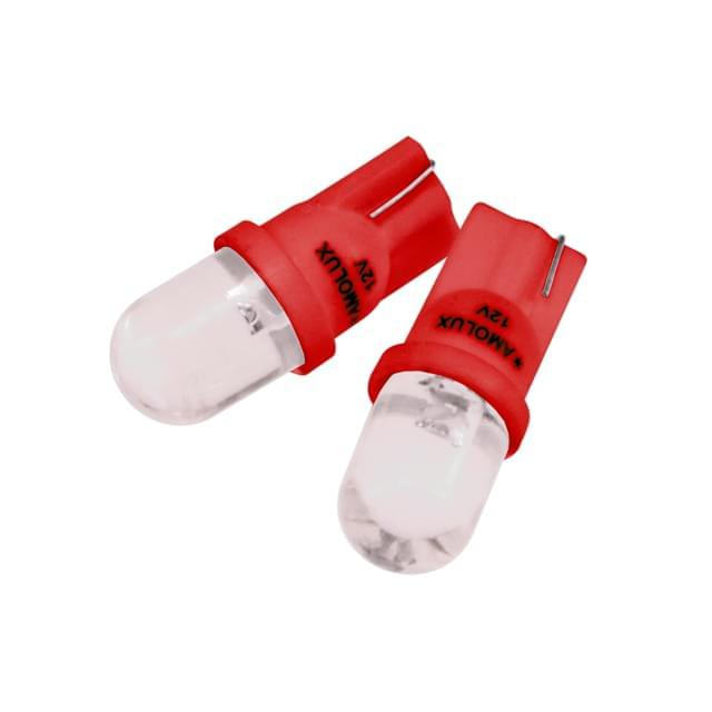 Juego bombillas de posición Amolux LED T10 - elige color: