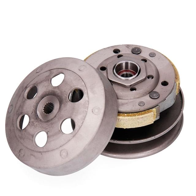 Kit poleas con embrague y campana Minarelli horizontal d=107mm AllPro AP25PR11.107