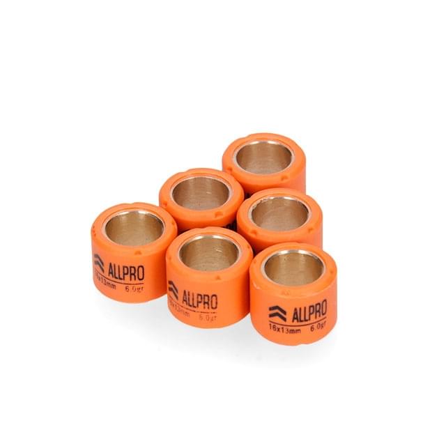 6 units 16x13 AllPro rollers