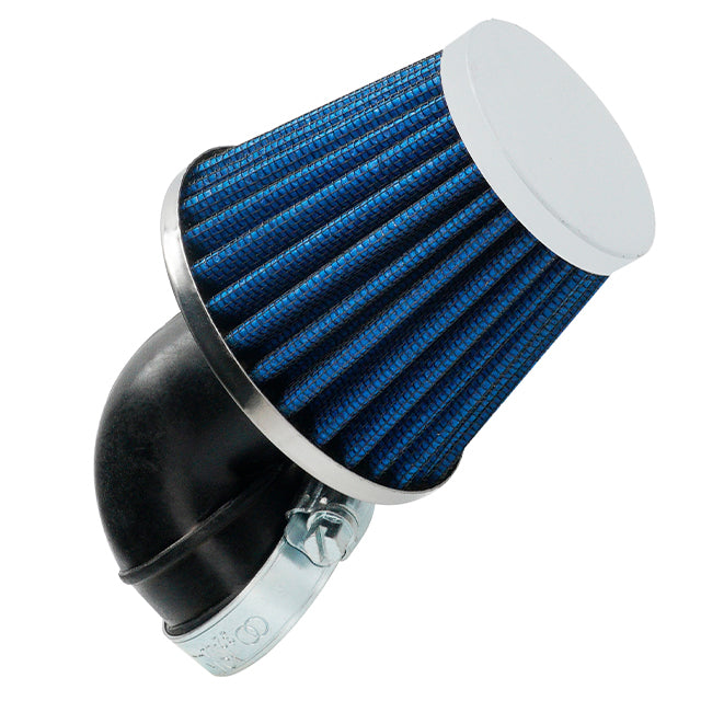 Filtro de aire tipo K&N 90º d=28/35mm AllPro