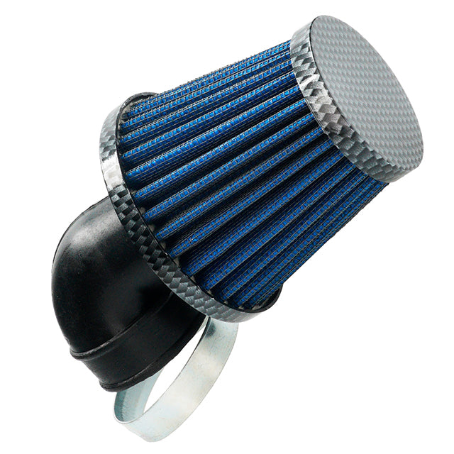 Filtro de aire tipo K&N 90º d=28/35mm AllPro