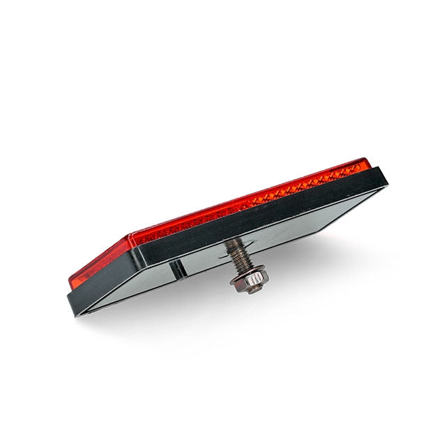 Catadioptrique rectangulaire 89x35mm CE AllPro - rouge