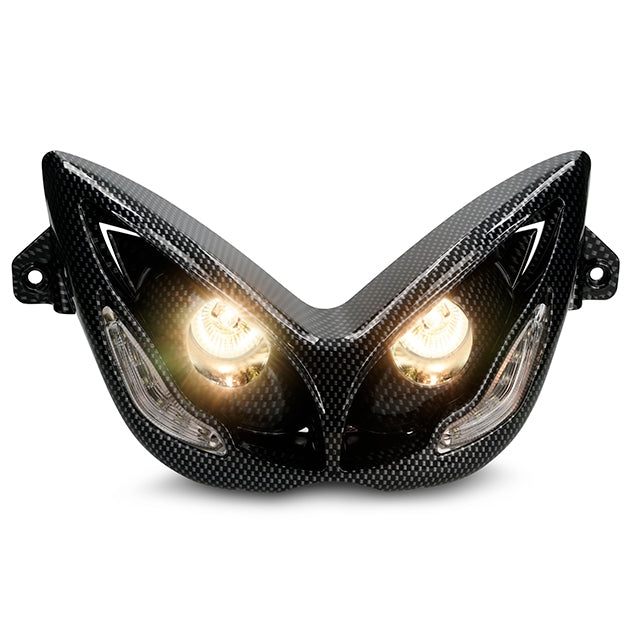 Doble óptica LED Angel eyes Yamaha Aerox 50 <13 AllPro