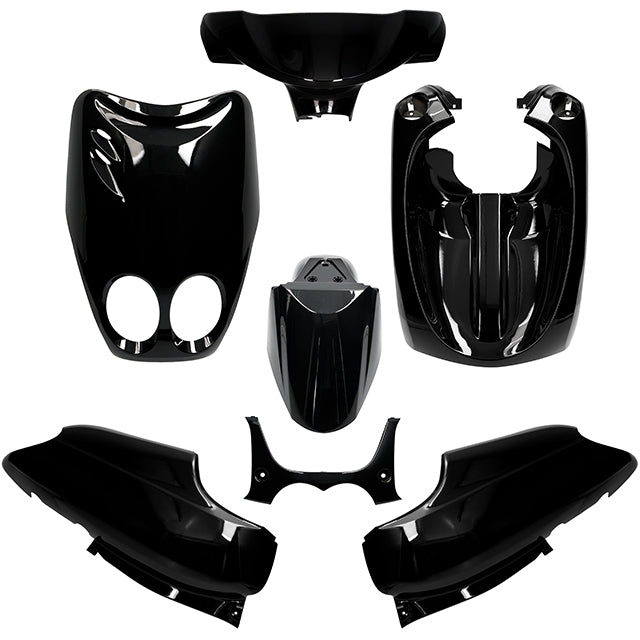 Kit carénages Yamaha Neo's / MBK Ovetto 97-07 7 pièces AllPro