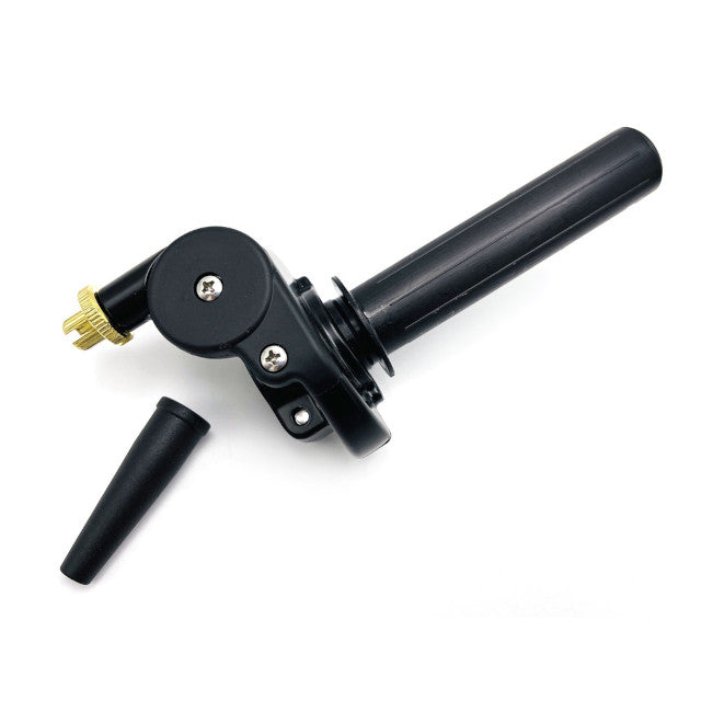 Mando de gas 95º tipo domino AllPro - negro AP60GR80.2203