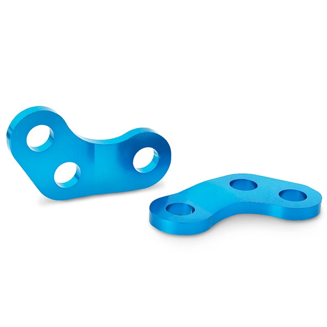 Suplemento L de amortiguador trasero Derbi Senda / Minarelli AM6 AllPro - azul