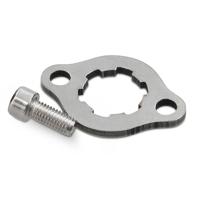 Pletina cierre piñón M5 Derbi Senda DRD / Aprilia RX 50 antiguos modelos Allpro AP80SK193.M5