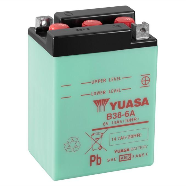 Batería B38-6A Yuasa B38-6A