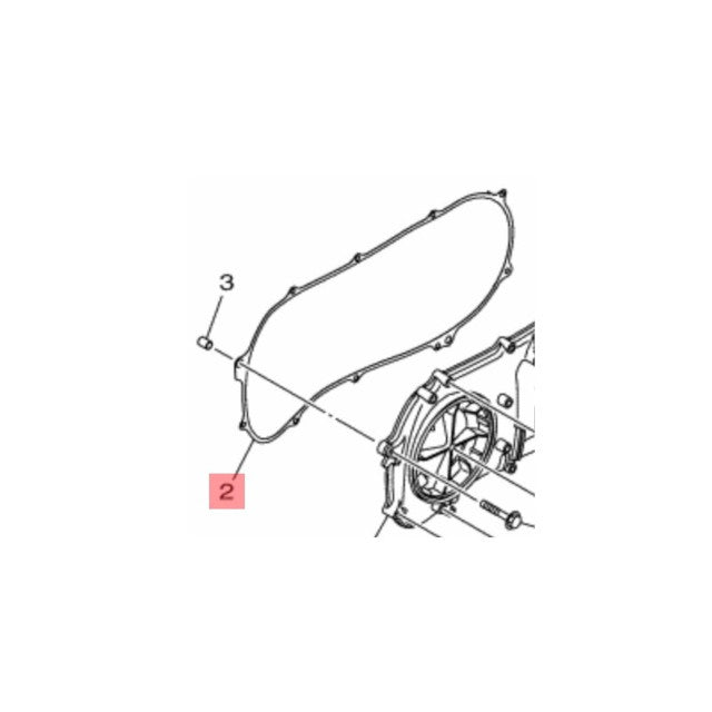 Junta tapa carter Yamaha Yamaha N-Max / X-Max 125 Euro 5 B6HE54510000