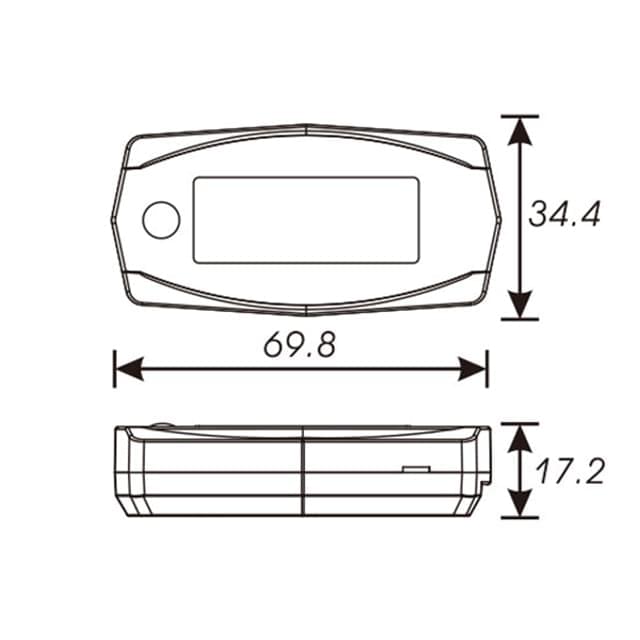 Contarotações Mini RPM 4 Koso