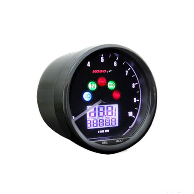 Marcador multifunción D64 Koso - negro BA058100