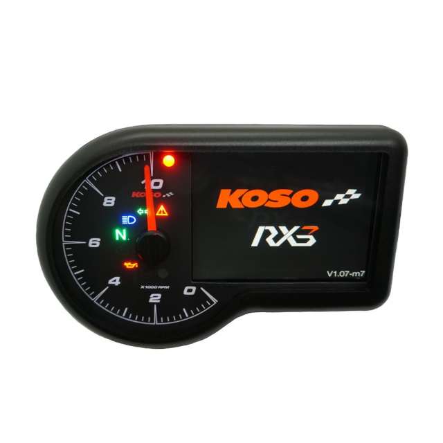 Marcador multifunción RX3 10.000RPM Koso BA071300