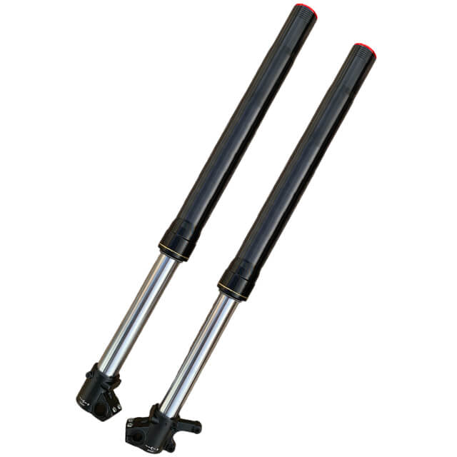 Barras de horquilla tipo Marzocchi 660mm d.15mm 45/48 negro Pitbike AllPro AP100PB00SHK.MRZ.660.BK