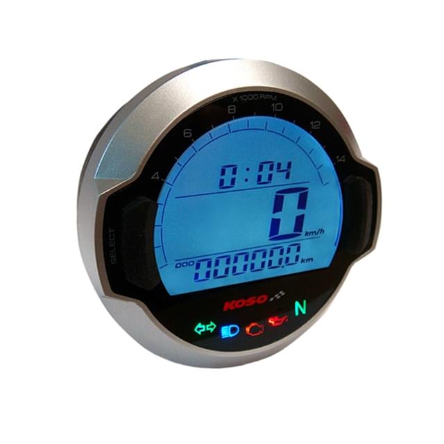 Multi-function indicator DL-03S D64 0-360 km/h - 15000 RPM (CE) Koso