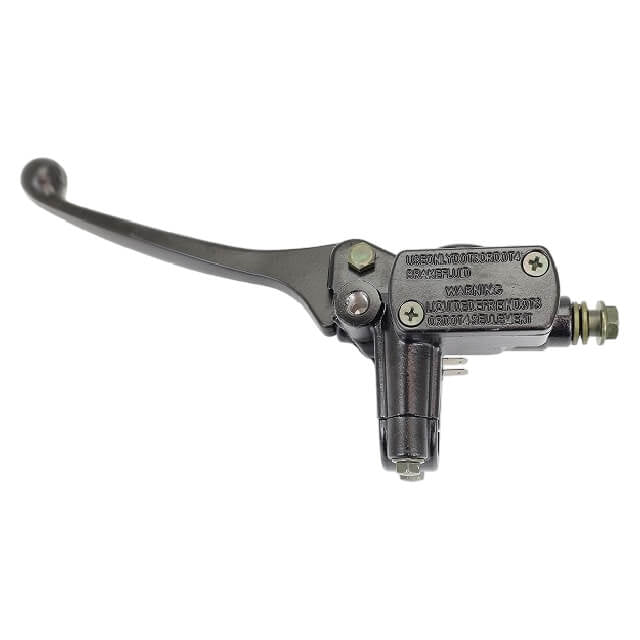 Universal brake pump complete with M8 mirror support