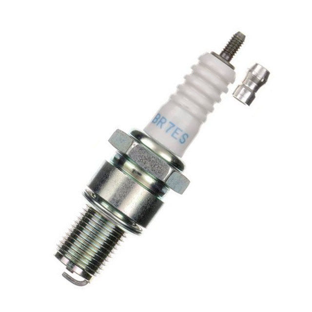 Spark plug NGK long thread BR7ES (WR4CC / 5122) - anti-interference