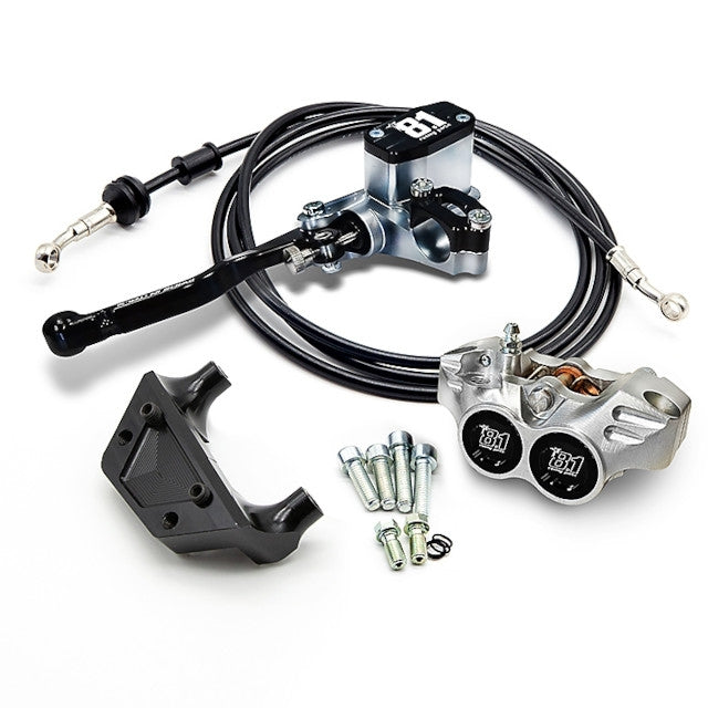 Kit freinage arrière 8.1 avec MC-11 Ottopuntouno étrier New Era Jog RR / Aerox / Nitro - noir