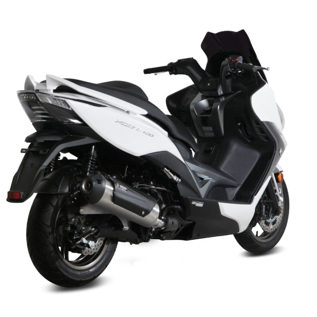 échappement Mivv Urban Kymco Xciting 400 13-16 - acier inoxydable
