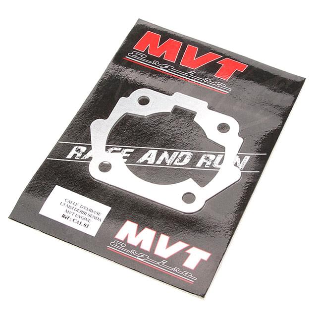 Junta alza cilindro MVT S-Race 1.5mm Derbi euro2