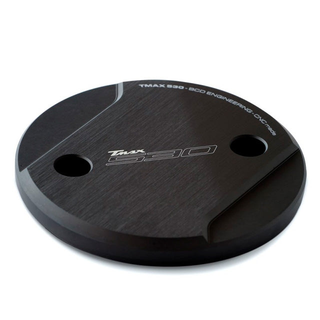 Tapas cubremotor Yamaha T-Max 530 12-19 BCD - negro mate