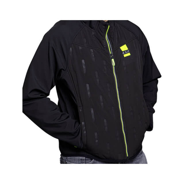 Chaqueta invierno Hombre LS2 titanio-negro-amarillo