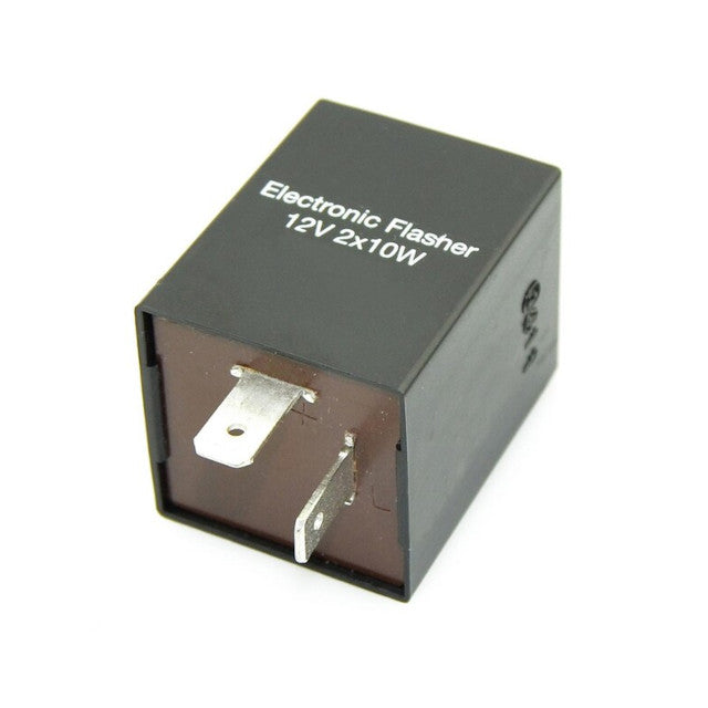 Relé intermitentes CC 12V T10W 2 terminales Vparts CL-535