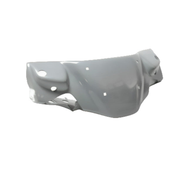Tapa frontal manillar Piaggio NRG 50 Power DD / DT 2012 - gris CM06110700H4