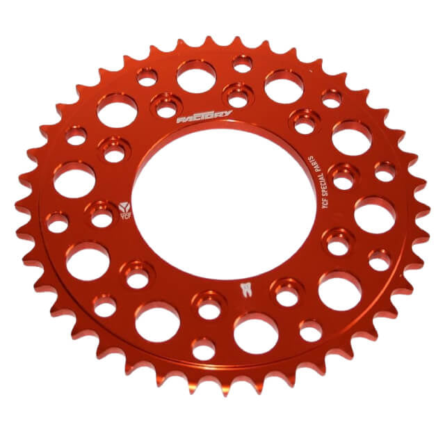 Corona Pitbike Z-45 420 5 agujeros Aluminio YCF