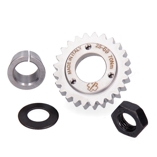 Piñón cónico completo campana 69 Crimaz