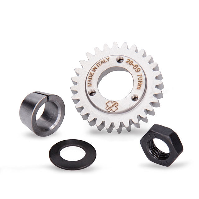 Piñón cónico completo campana 69 Crimaz