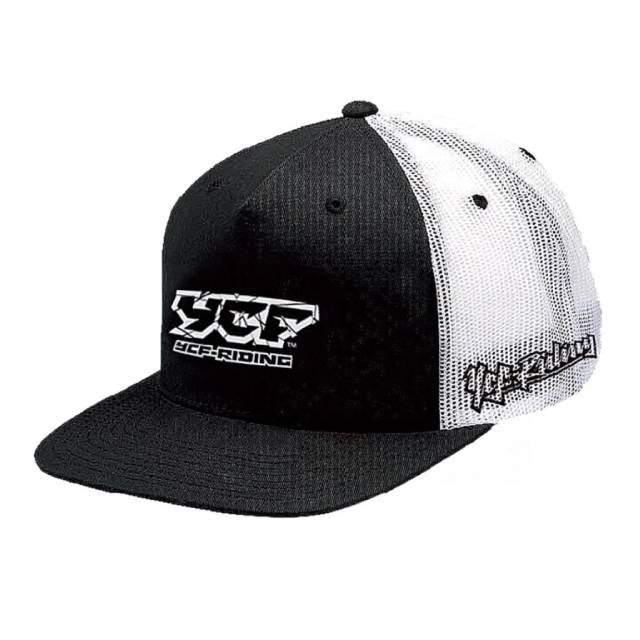 Gorra visera plana YCF - Negro CYCF03-BK