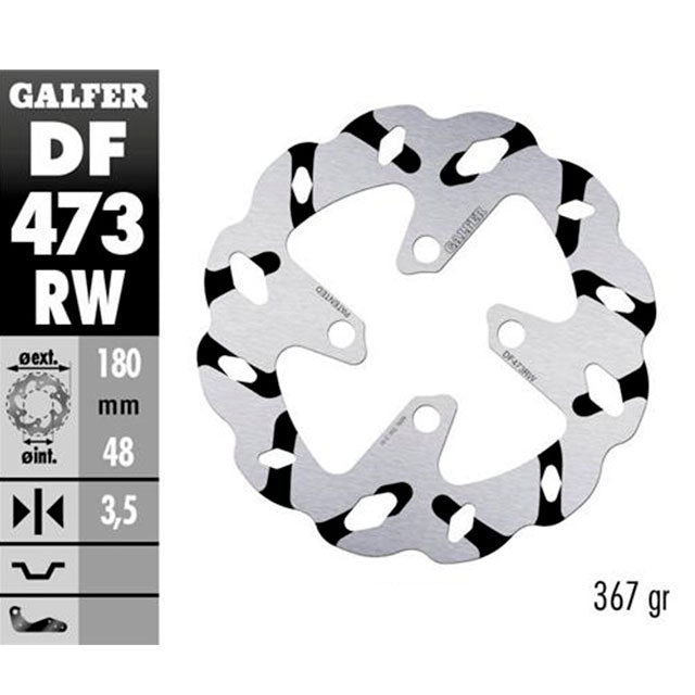 Disco de freno delantero Wave Booster / BW'S 50 Galfer